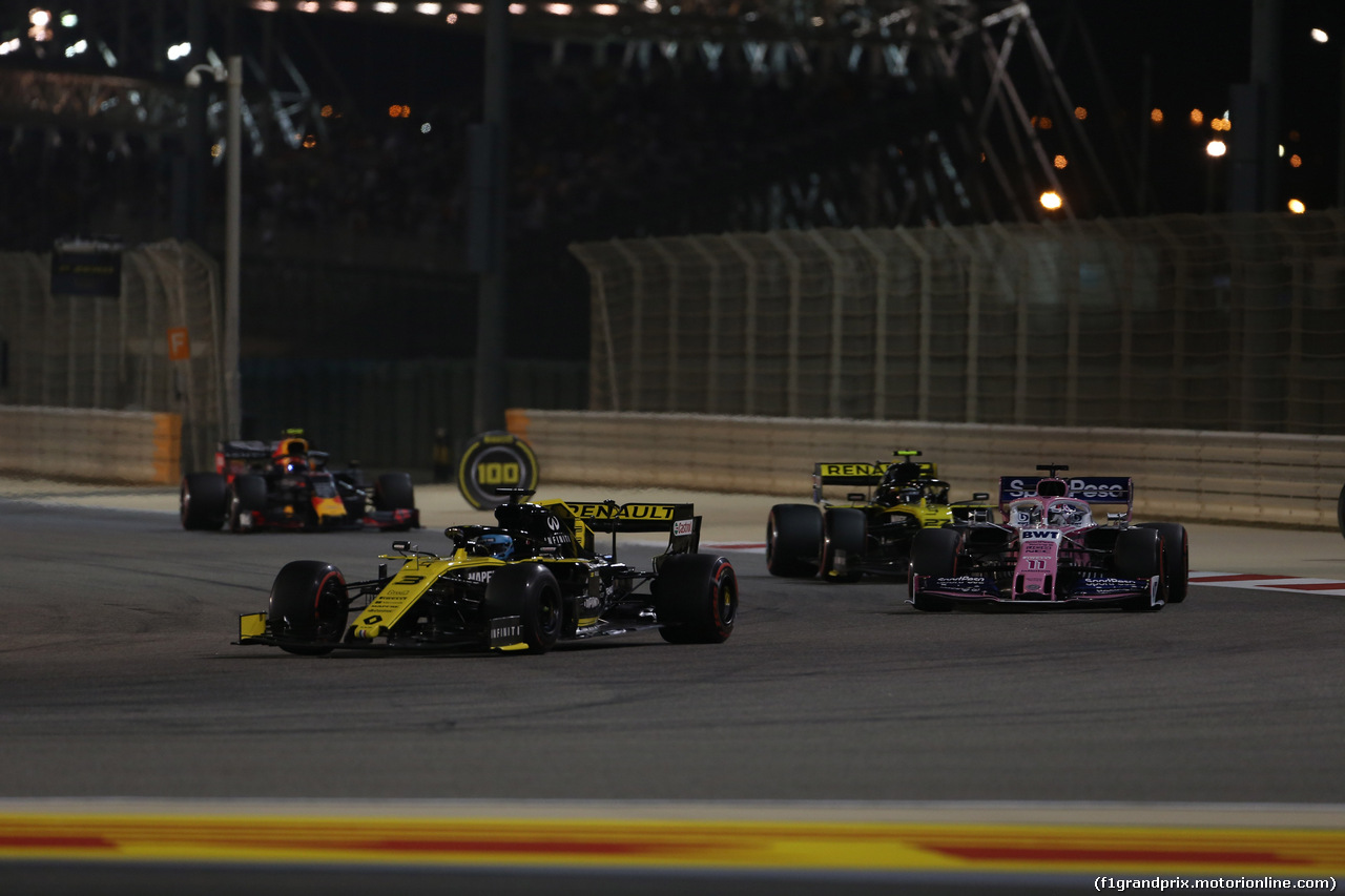 GP BAHRAIN, 31.03.2019- Gara, Daniel Ricciardo (AUS) Renault Sport F1 Team RS19