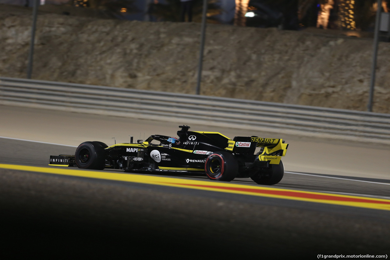 GP BAHRAIN, 31.03.2019- Gara, Daniel Ricciardo (AUS) Renault Sport F1 Team RS19