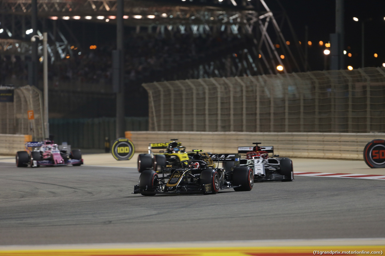 GP BAHRAIN, 31.03.2019- Gara, Kevin Magnussen (DEN) Haas F1 Team VF-19