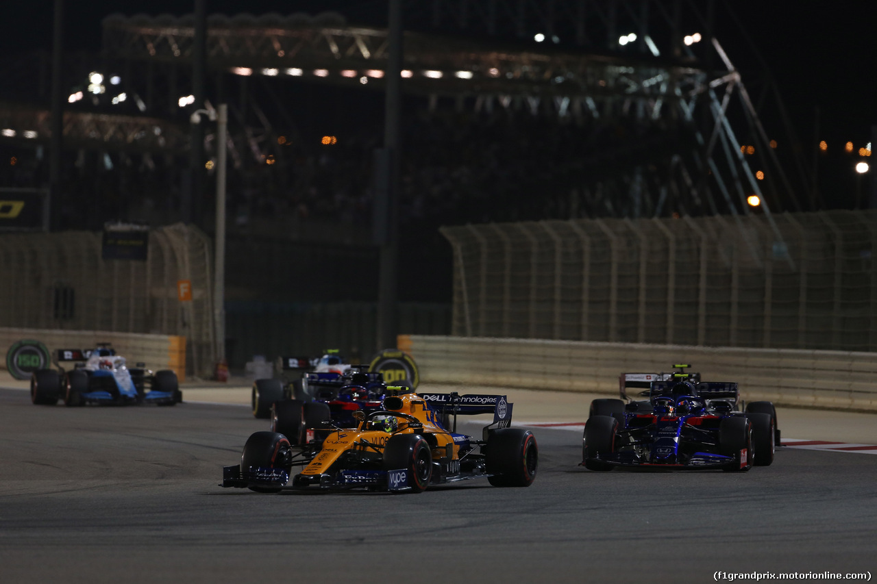 GP BAHRAIN, 31.03.2019- Gara, Lando Norris (GBR) Mclaren F1 Team MCL34