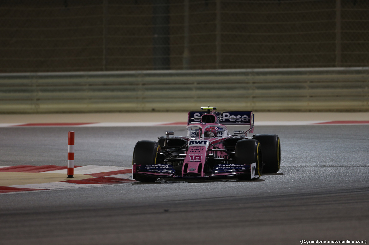GP BAHRAIN, 31.03.2019- Gara, Lance Stroll (CDN) Racing Point F1 RP19