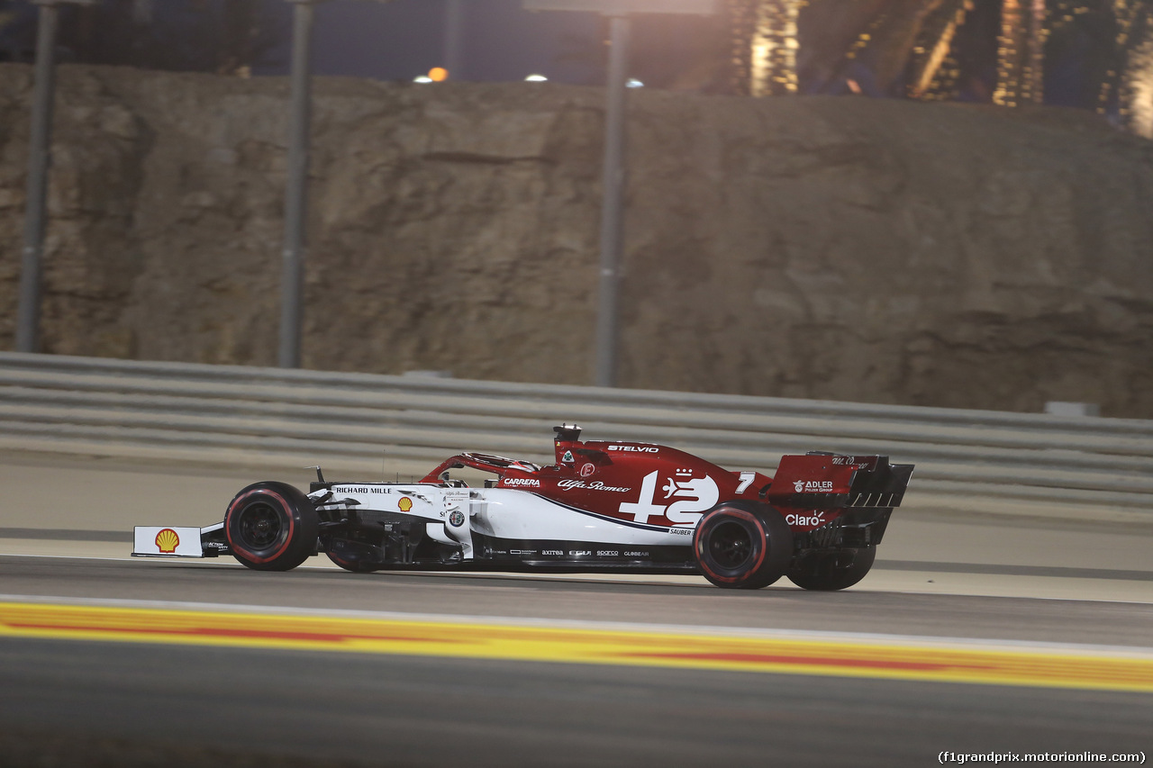 GP BAHRAIN, 31.03.2019- Gara, Kimi Raikkonen (FIN) Alfa Romeo Racing C38