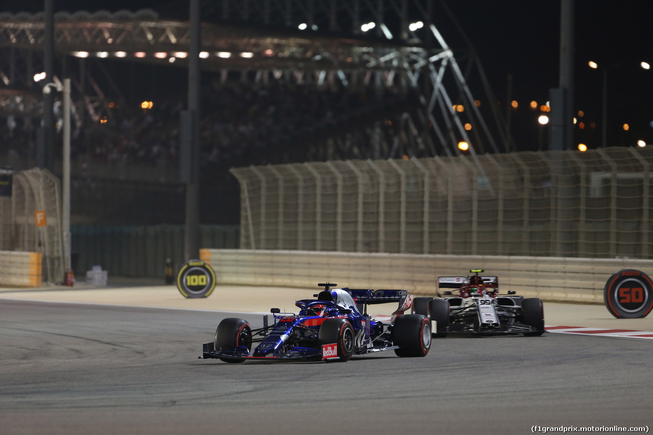 GP BAHRAIN, 31.03.2019- Gara, Daniil Kvyat (RUS) Scuderia Toro Rosso STR14