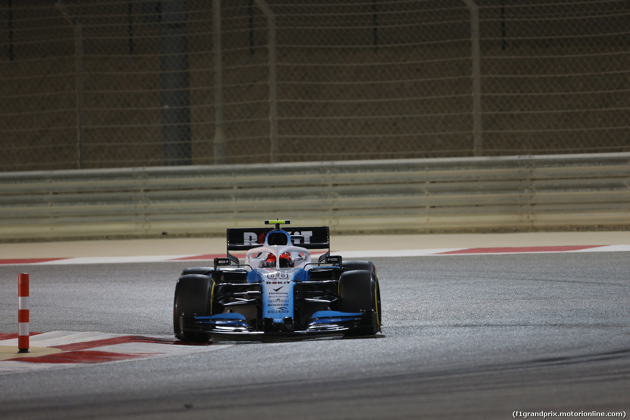 GP BAHRAIN, 31.03.2019- Gara, Robert Kubica (POL) Williams F1 FW42