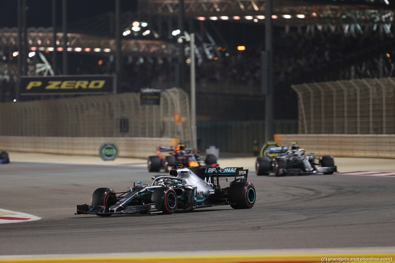 GP BAHRAIN, 31.03.2019- Gara, Lewis Hamilton (GBR) Mercedes AMG F1 W10 EQ Power