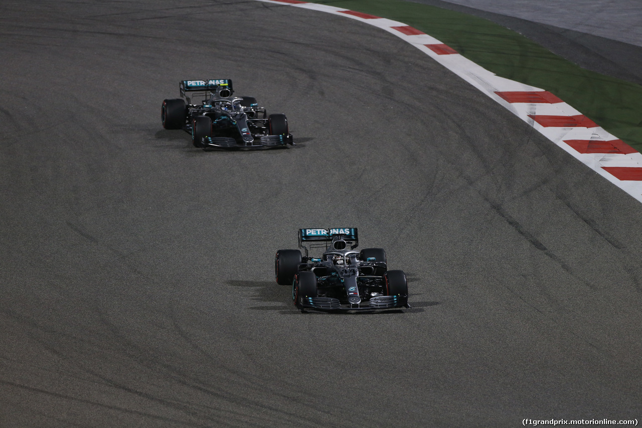 GP BAHRAIN, 31.03.2019- Gara, Lewis Hamilton (GBR) Mercedes AMG F1 W10 EQ Power