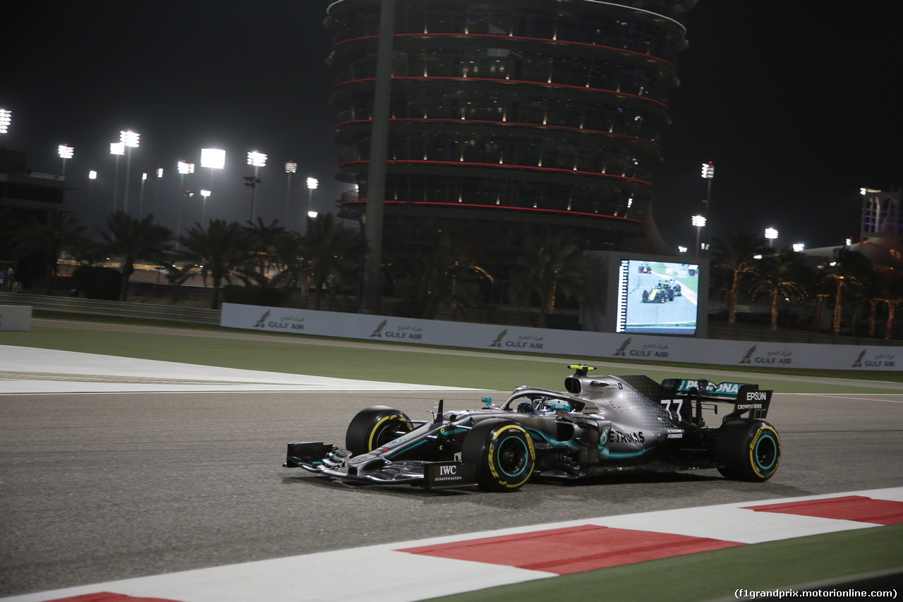 GP BAHRAIN, 31.03.2019- Gara, Valtteri Bottas (FIN) Mercedes AMG F1 W10 EQ Power
