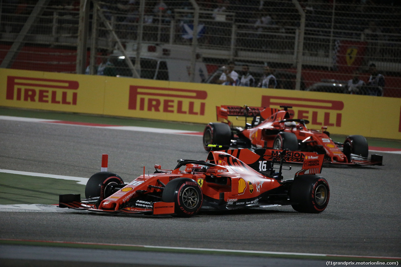 GP BAHRAIN, 31.03.2019- Charles Leclerc (MON) Ferrari SF90