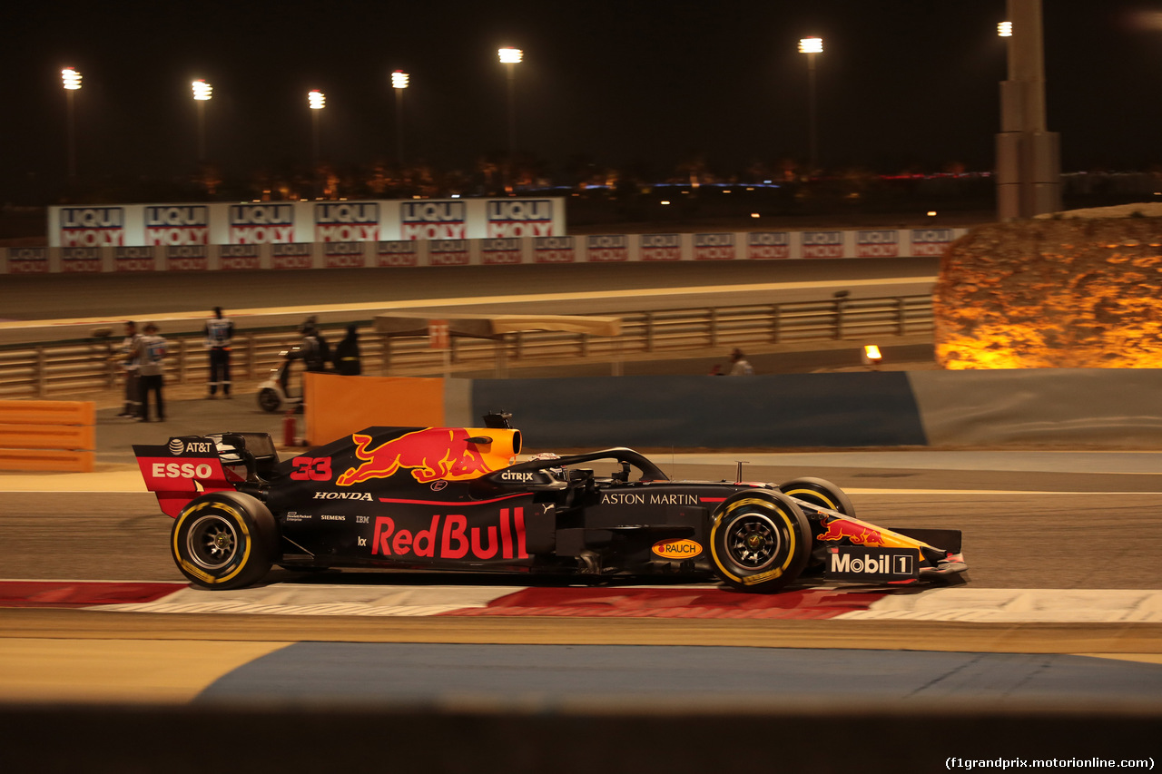 GP BAHRAIN, 31.03.2019- Gara, Max Verstappen (NED) Red Bull Racing RB15