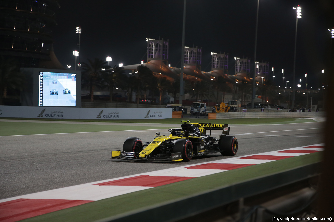 GP BAHRAIN, 31.03.2019- Gara, Nico Hulkenberg (GER) Renault Sport F1 Team RS19