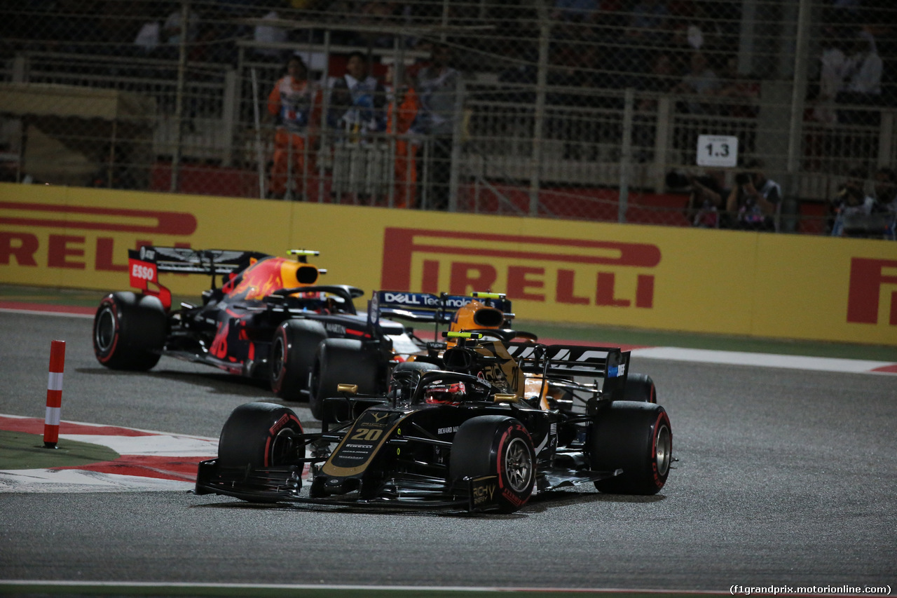 GP BAHRAIN, 31.03.2019- Gara, Kevin Magnussen (DEN) Haas F1 Team VF-19