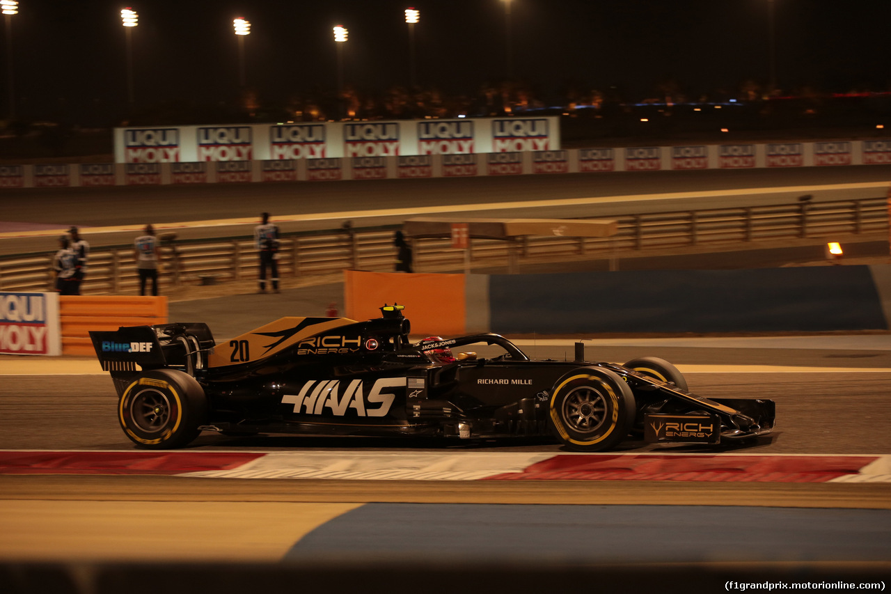 GP BAHRAIN, 31.03.2019- Gara, Kevin Magnussen (DEN) Haas F1 Team VF-19