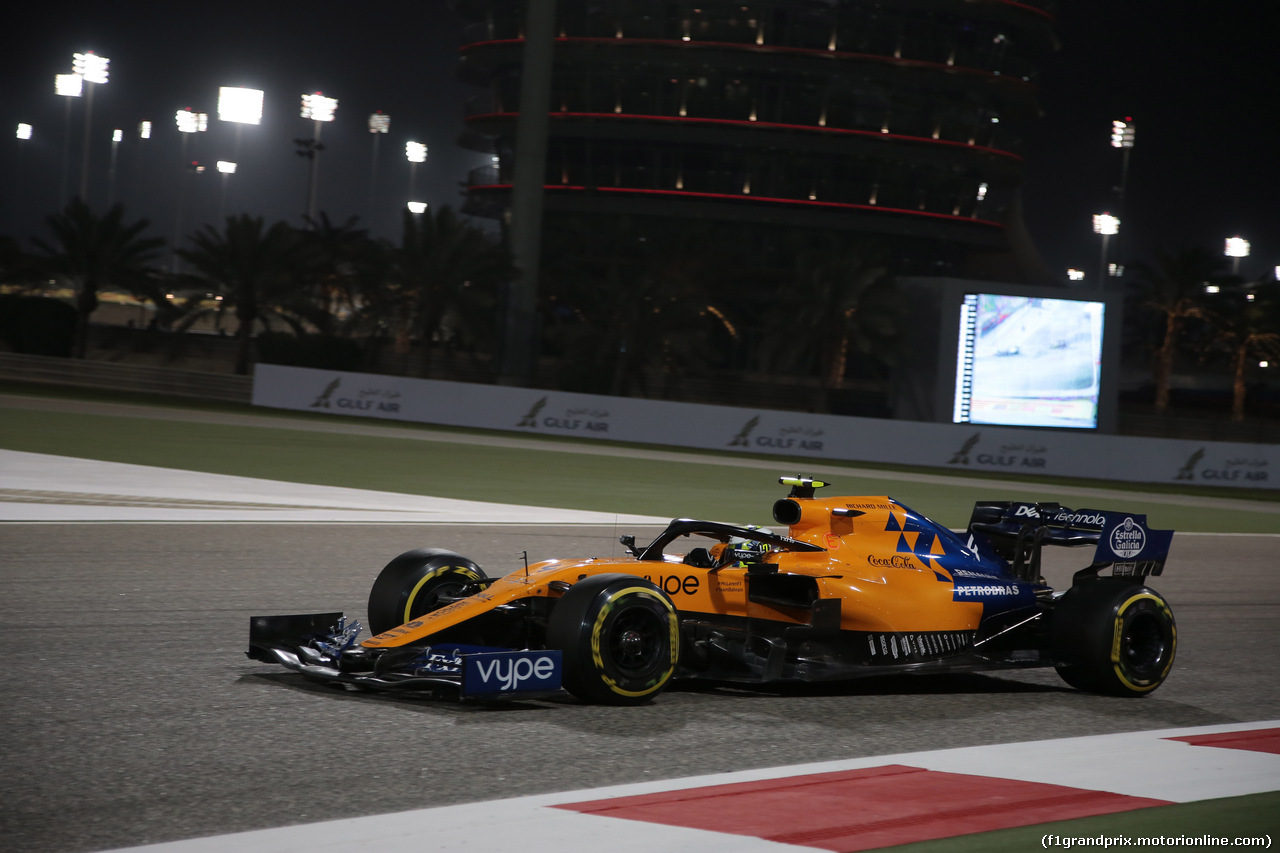 GP BAHRAIN, 31.03.2019- Gara, Lando Norris (GBR) Mclaren F1 Team MCL34