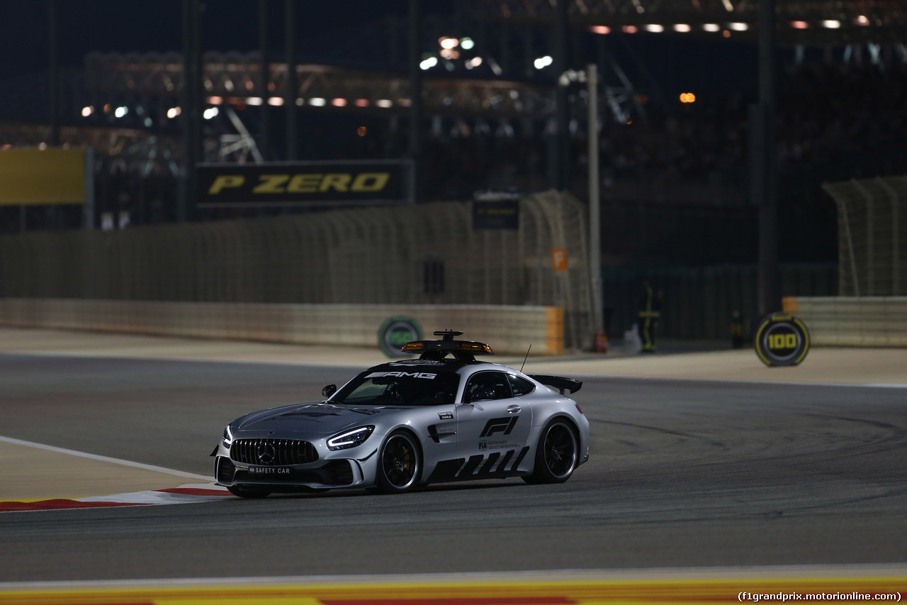 GP BAHRAIN, 31.03.2019- Gara, the safety car