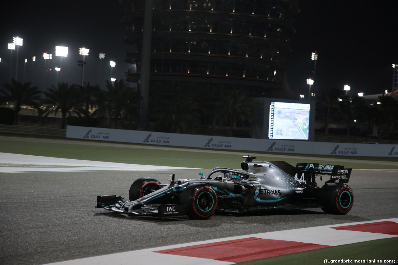 GP BAHRAIN, 31.03.2019- Gara, Lewis Hamilton (GBR) Mercedes AMG F1 W10 EQ Power
