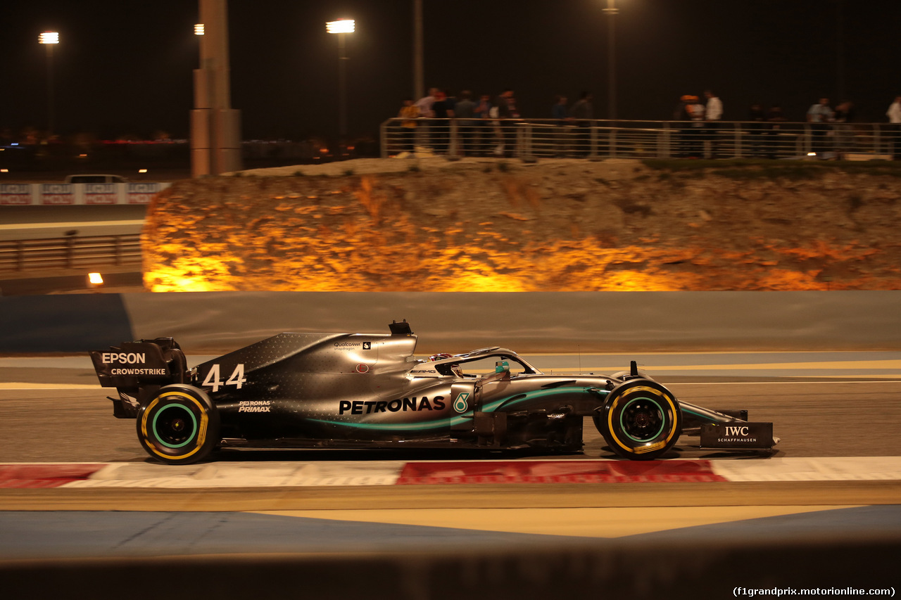 GP BAHRAIN, 31.03.2019- Gara, Lewis Hamilton (GBR) Mercedes AMG F1 W10 EQ Power