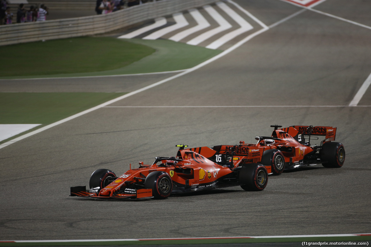 GP BAHRAIN, 31.03.2019- Gara, Charles Leclerc (MON) Ferrari SF90