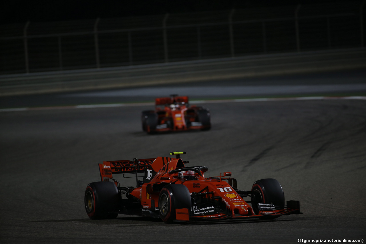 GP BAHRAIN, 31.03.2019- Gara, Charles Leclerc (MON) Ferrari SF90