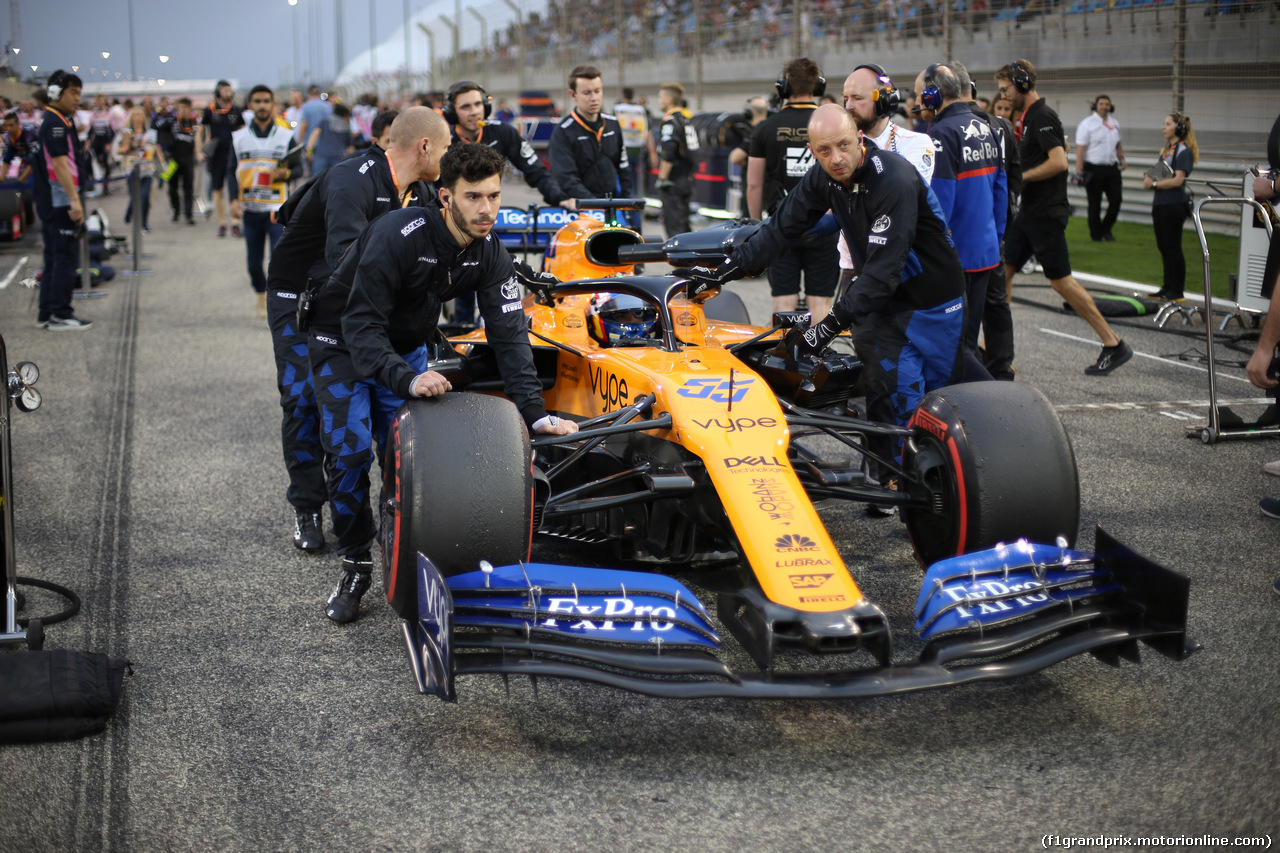 GP BAHRAIN, 31.03.2019- Gara, Carlos Sainz Jr (ESP) Mclaren F1 Team MCL34