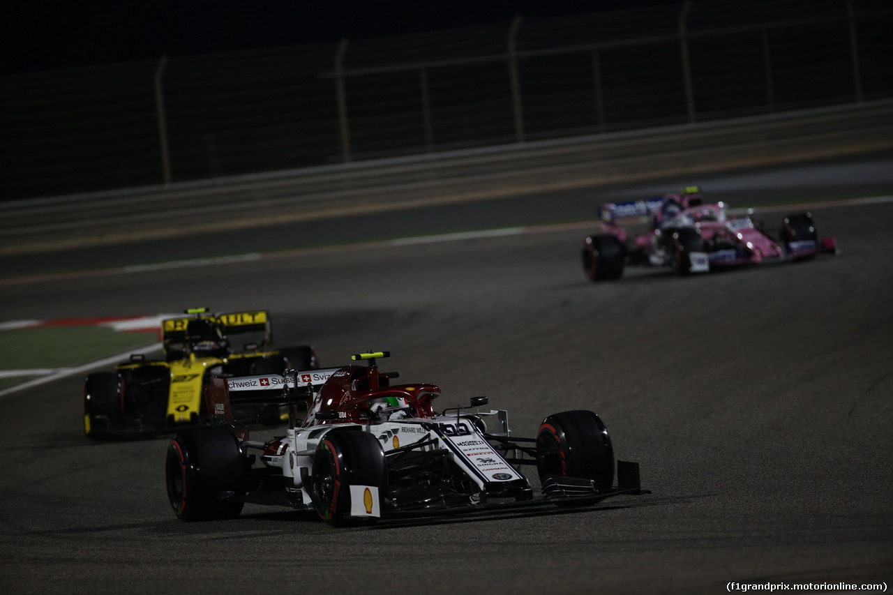 GP BAHRAIN, 31.03.2019- Gara, Antonio Giovinazzi (ITA) Alfa Romeo Racing C38