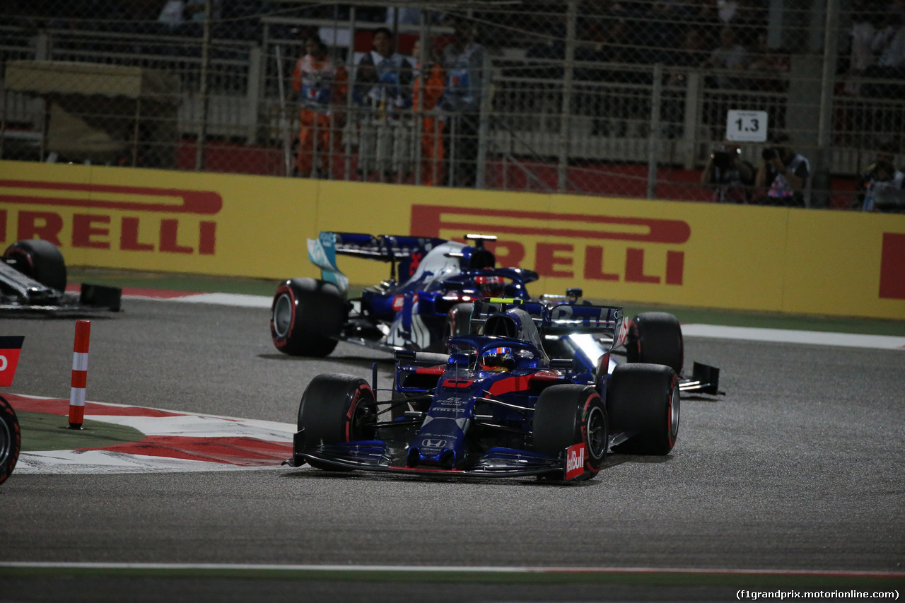 GP BAHRAIN, 31.03.2019- Gara, Alexader Albon (THA) Scuderia Toro Rosso STR14