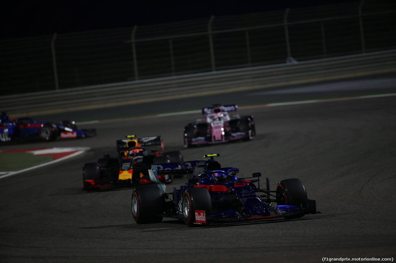 GP BAHRAIN, 31.03.2019- Gara, Alexader Albon (THA) Scuderia Toro Rosso STR14