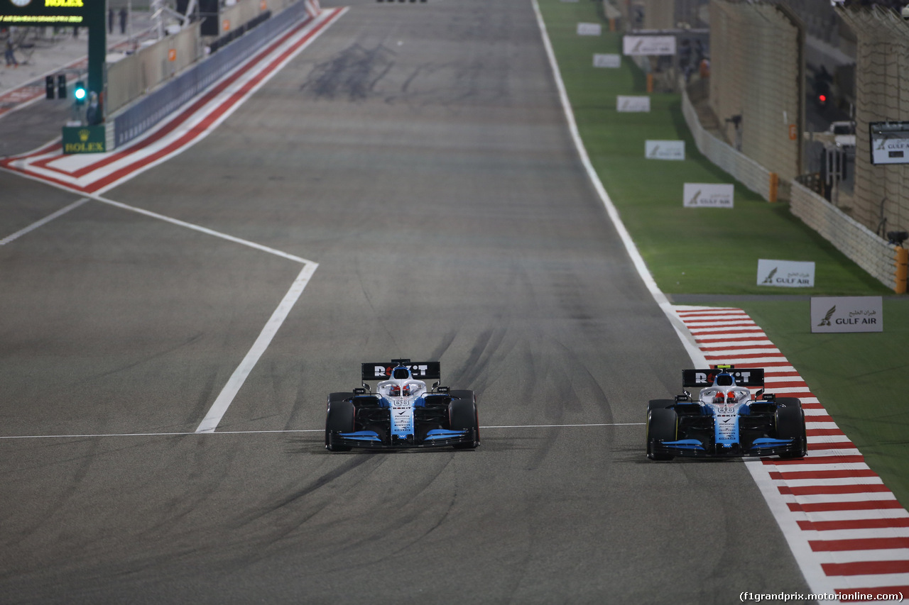 GP BAHRAIN, 31.03.2019- Gara, Robert Kubica (POL) Williams F1 FW42