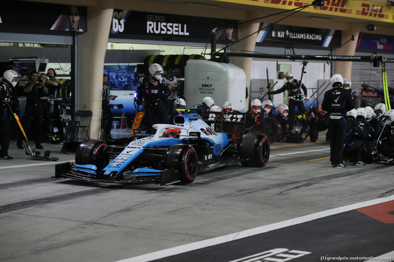 GP BAHRAIN, 31.03.2019- Gara, Robert Kubica (POL) Williams F1 FW42