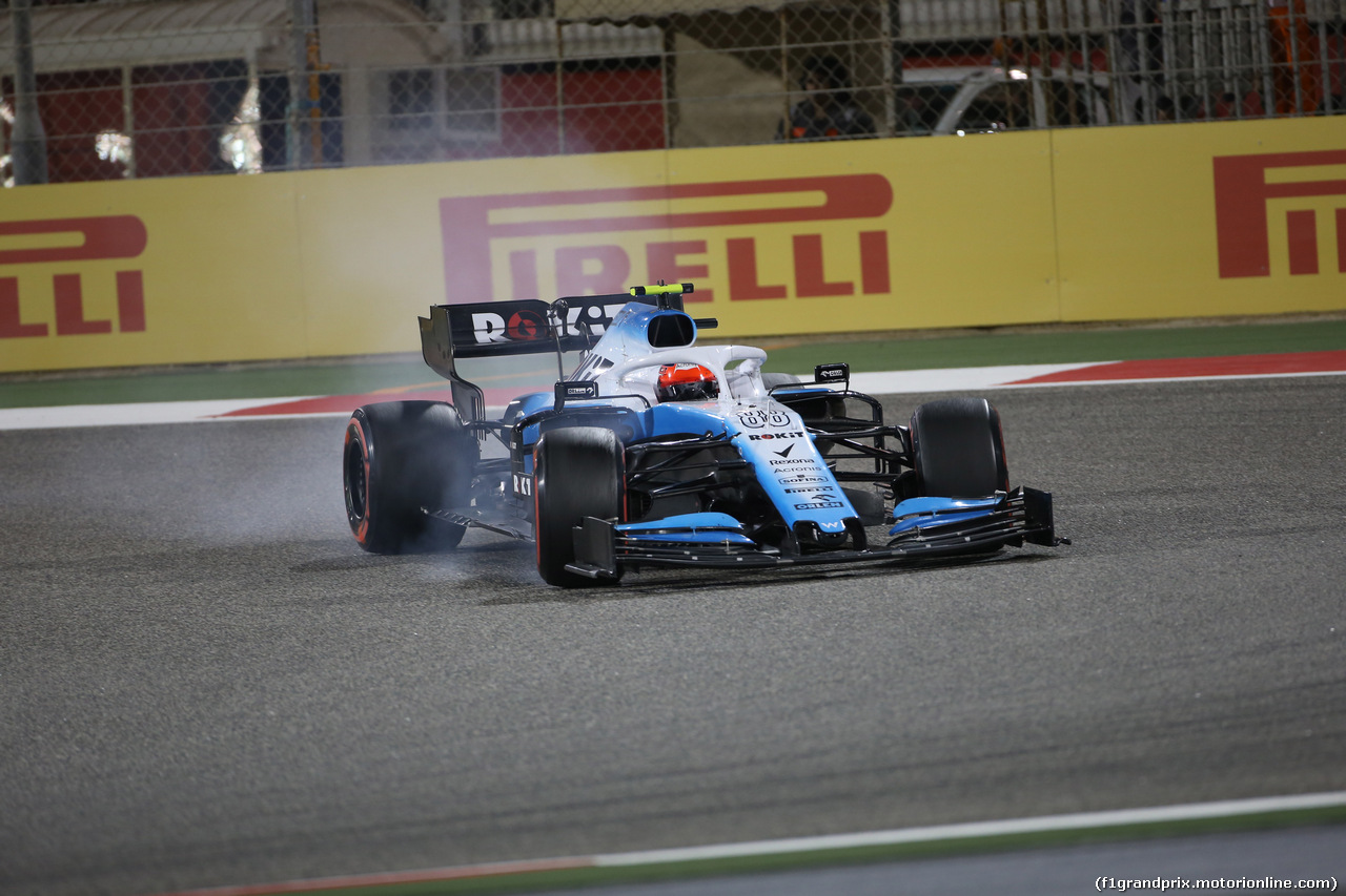 GP BAHRAIN, 31.03.2019- Gara, Robert Kubica (POL) Williams F1 FW42