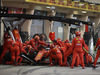GP BAHRAIN, 31.03.2019- Gara, Sebastian Vettel (GER) Ferrari SF90 pit stop