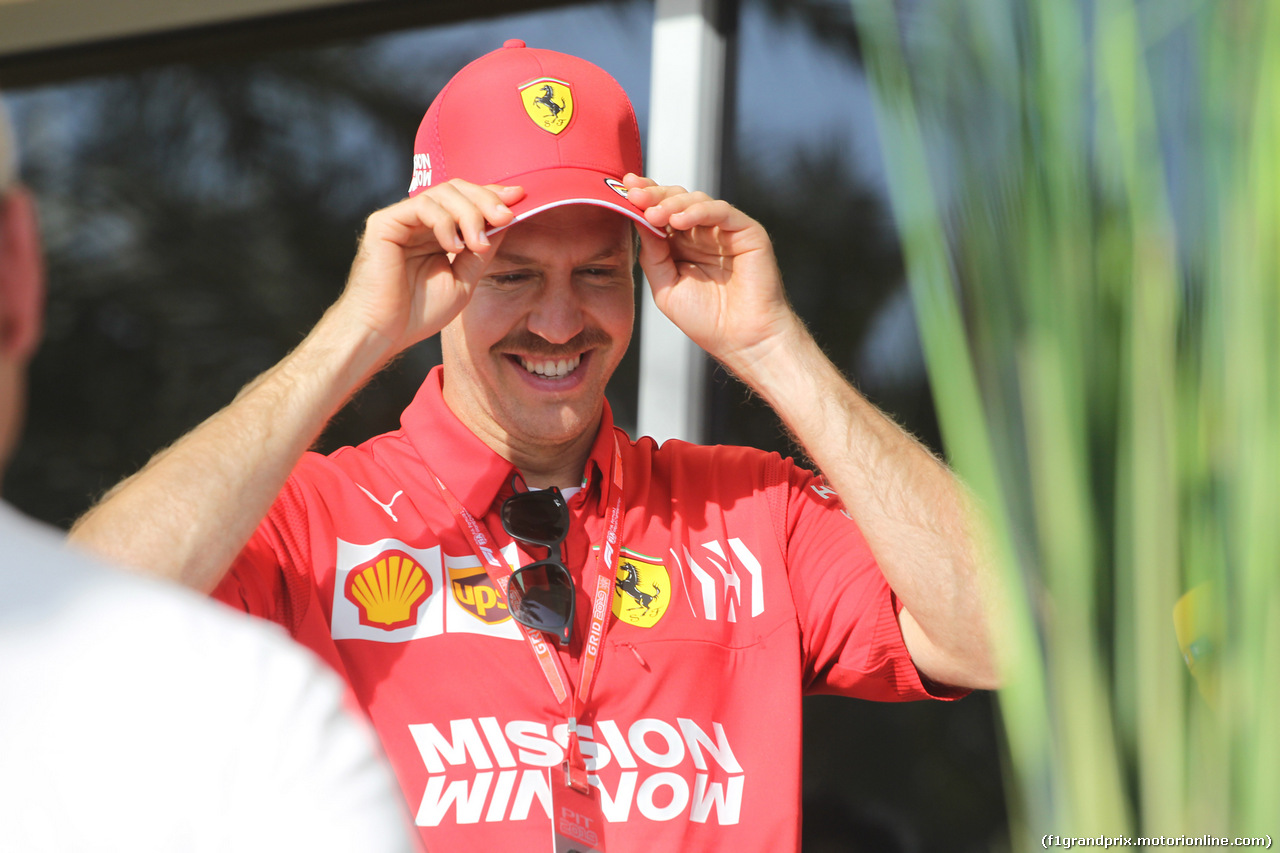 GP BAHRAIN, 28.03.2019- Sebastian Vettel (GER) Ferrari SF90