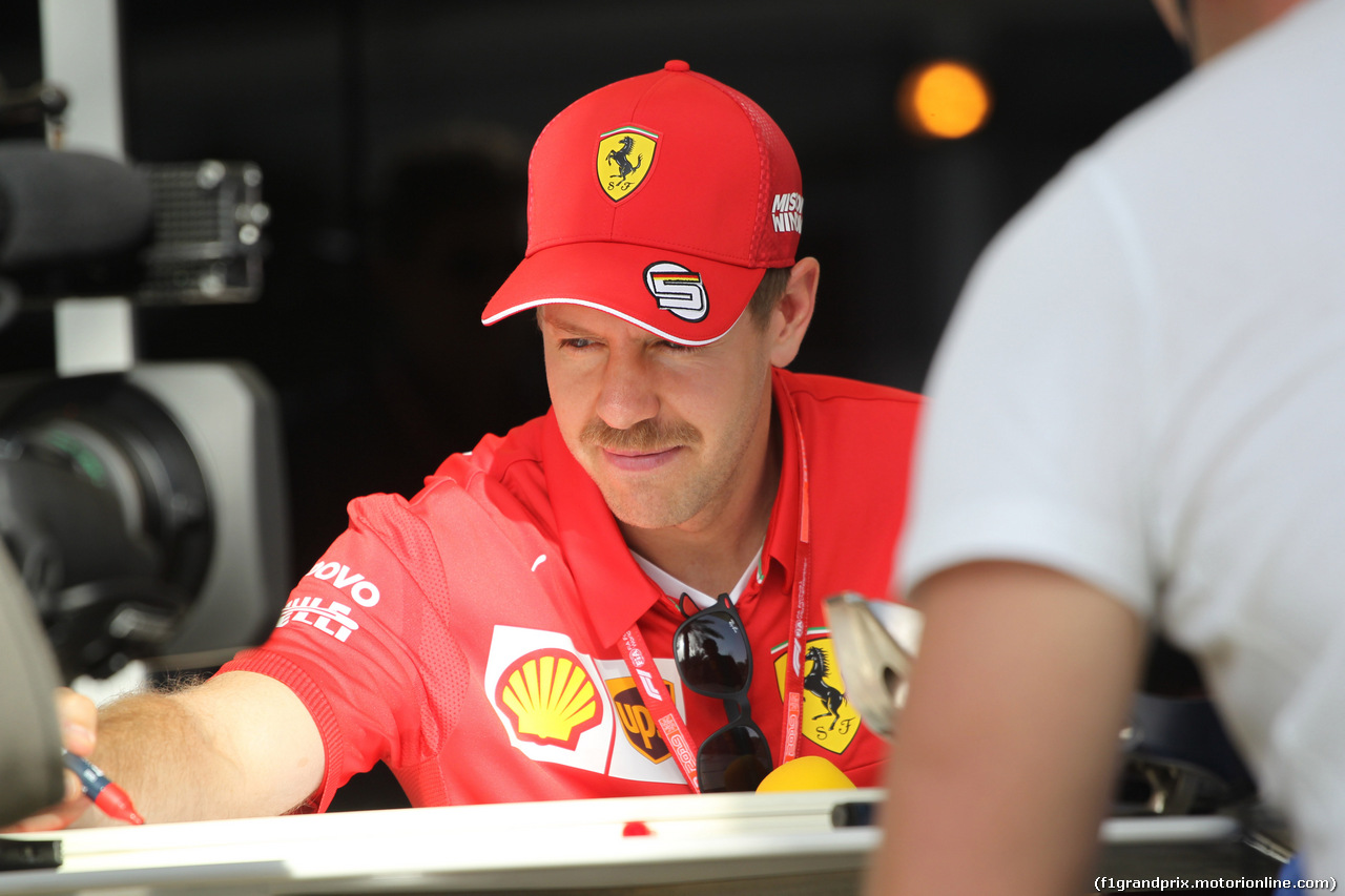 GP BAHRAIN, 28.03.2019- Sebastian Vettel (GER) Ferrari SF90