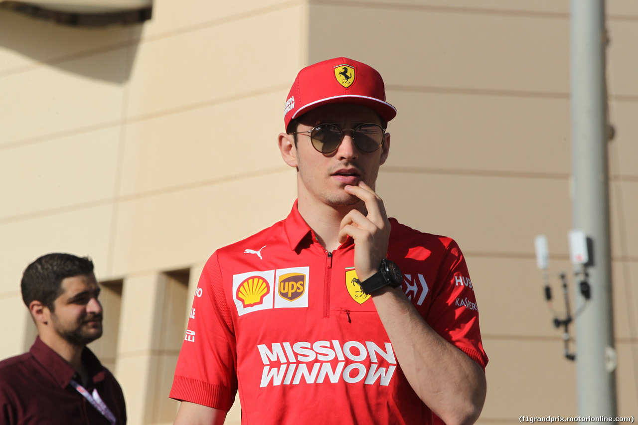 GP BAHRAIN, 28.03.2019- Charles Leclerc (MON) Ferrari SF90