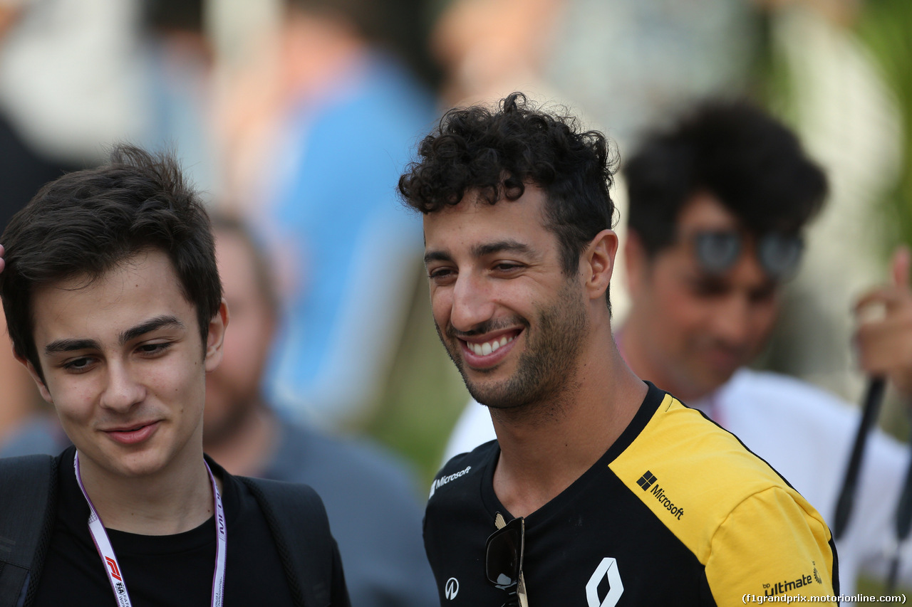 GP BAHRAIN, 28.03.2019- Daniel Ricciardo (AUS) Renault Sport F1 Team RS19