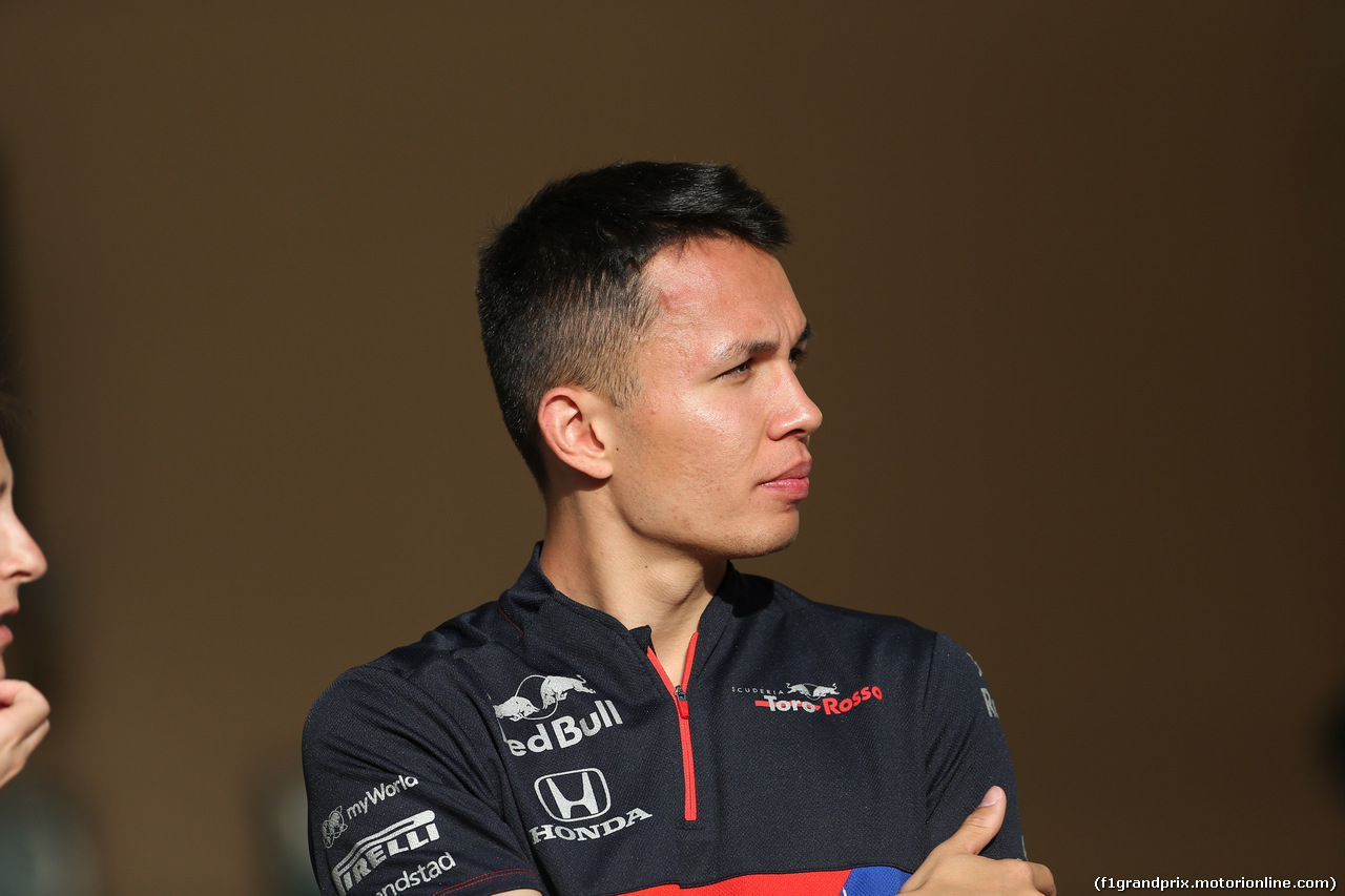 GP BAHRAIN, 28.03.2019- Alexader Albon (THA) Scuderia Toro Rosso STR14