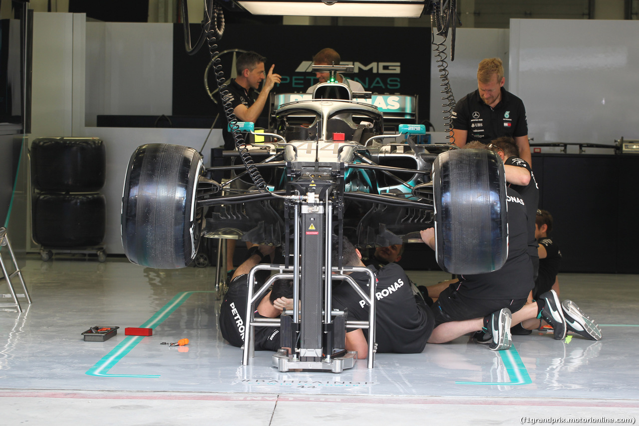 GP BAHRAIN, 28.03.2019- Mercedes AMG F1 W10 EQ Power Tech Detail