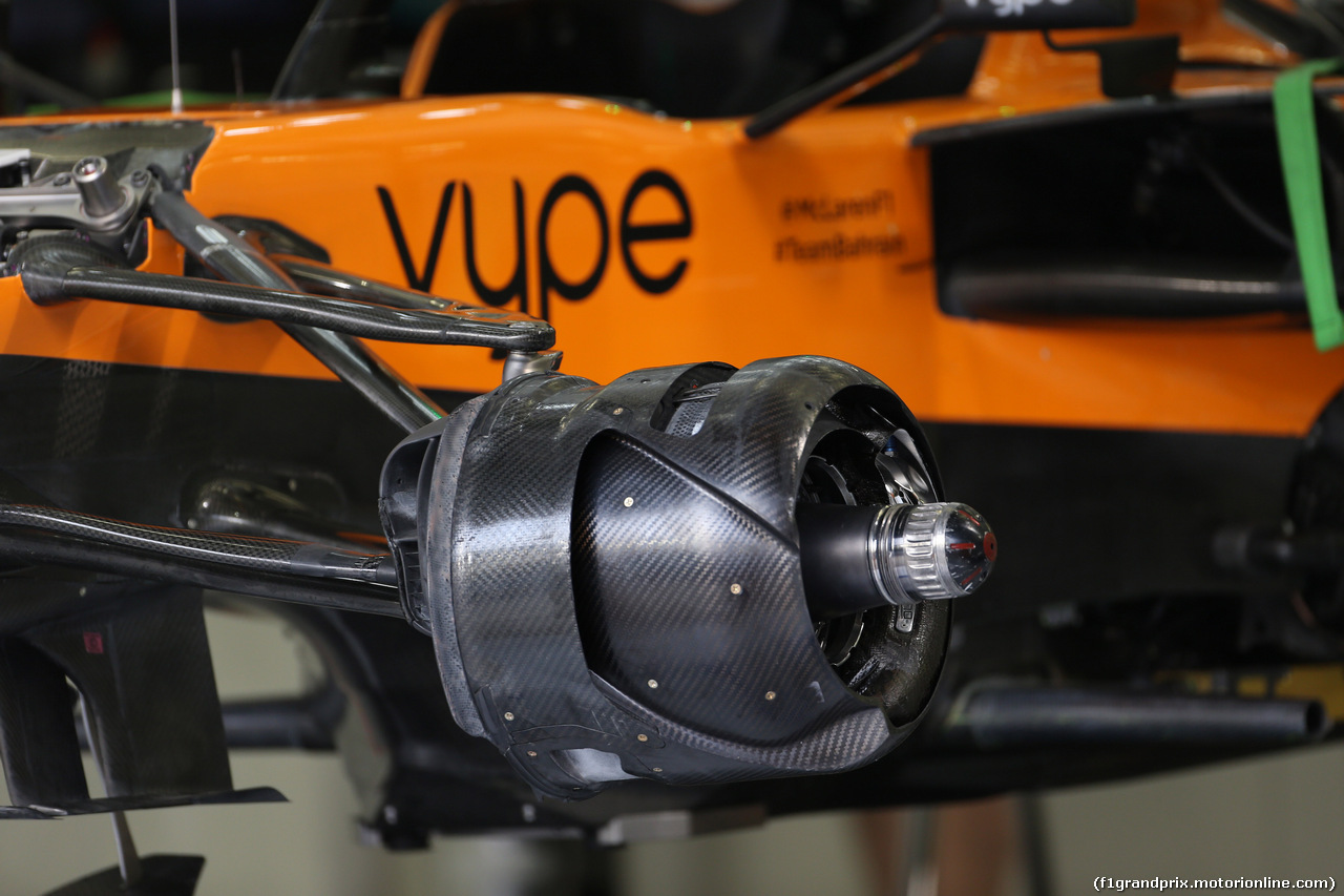 GP BAHRAIN, 28.03.2019- McLaren Renault MCL34 Tech Detail