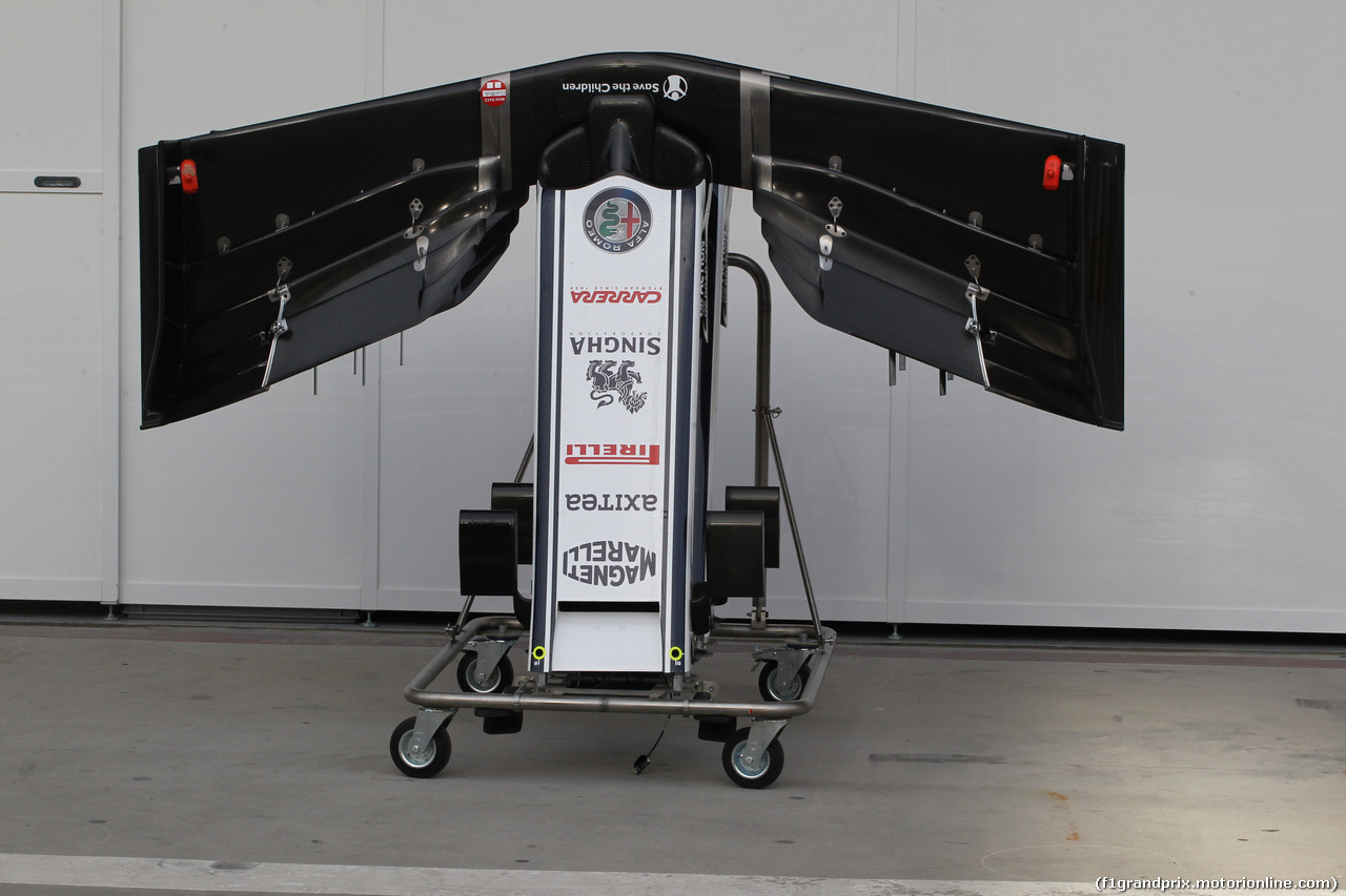 GP BAHRAIN, 28.03.2019- Alfa Romeo Racing C38 Frontal Wing