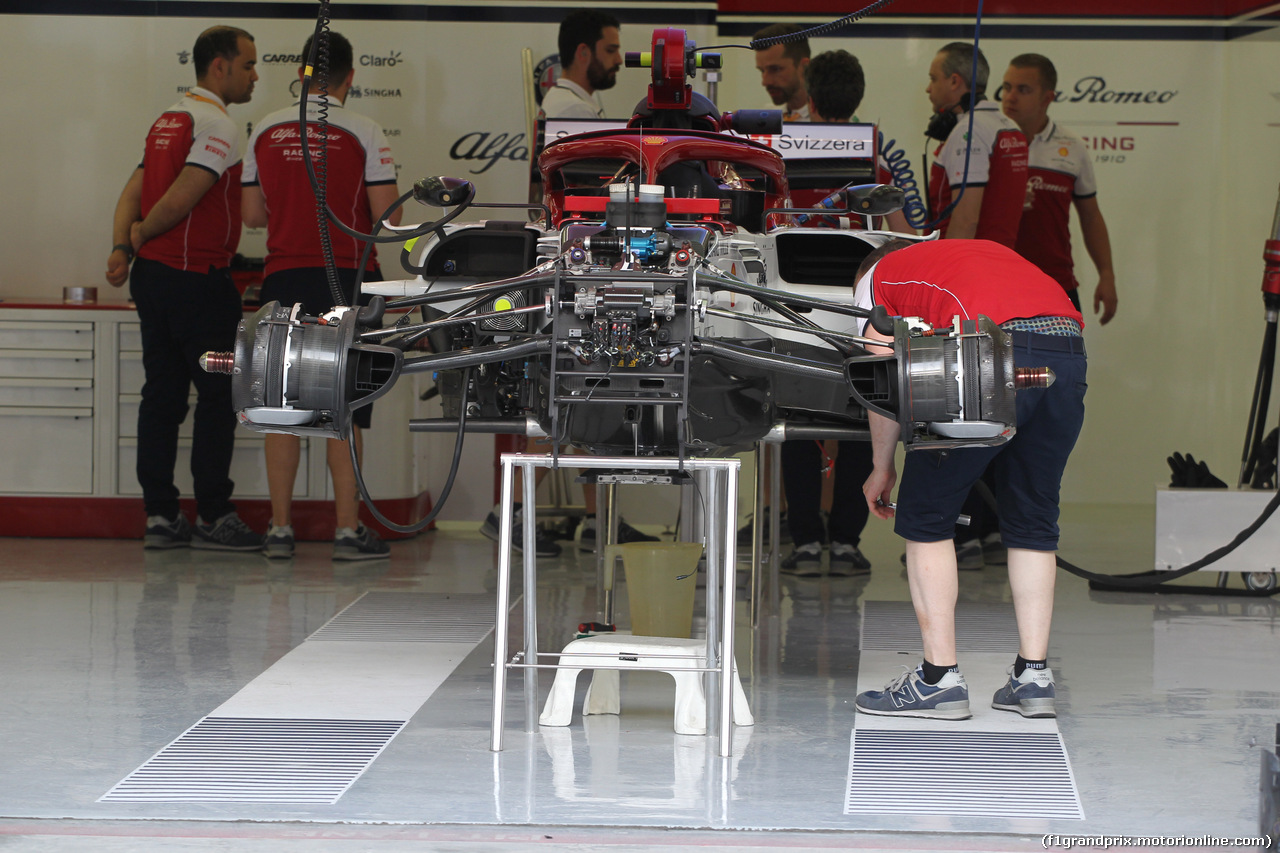GP BAHRAIN, 28.03.2019- Alfa Romeo Racing C38