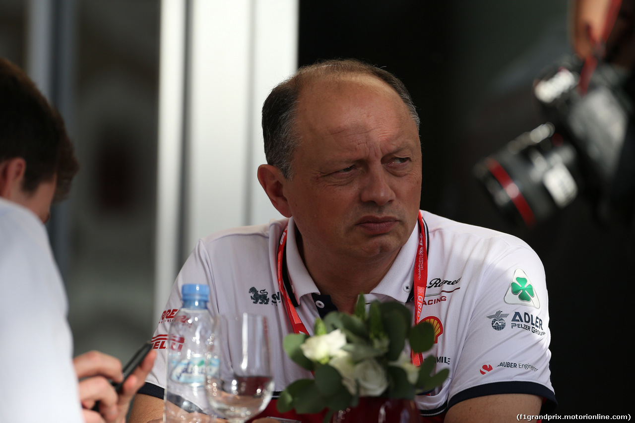 GP BAHRAIN, 28.03.2019- Frederic Vasseur (FRA) Alfa Romeo Racing Team Principal