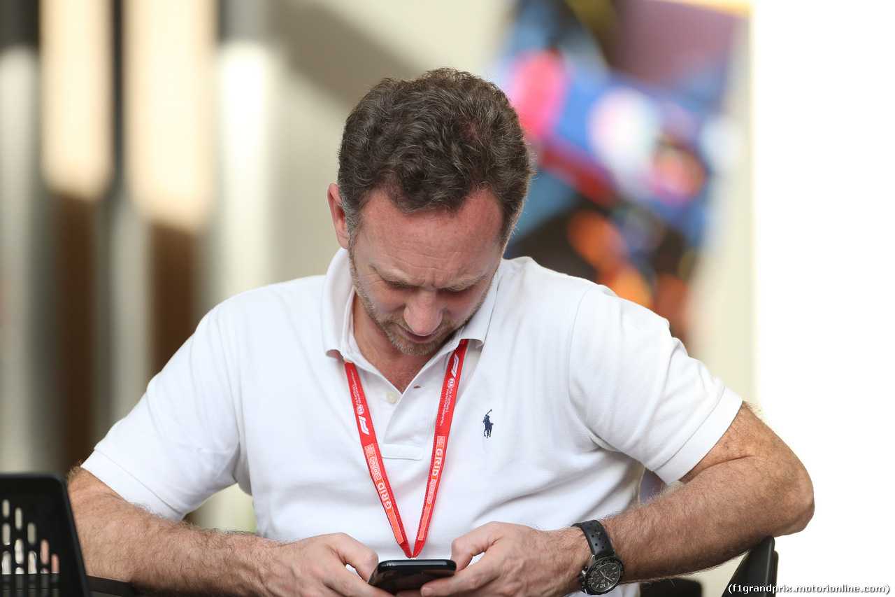 GP BAHRAIN, 28.03.2019- Christian Horner (GBR), Red Bull Racing, Sporting Director