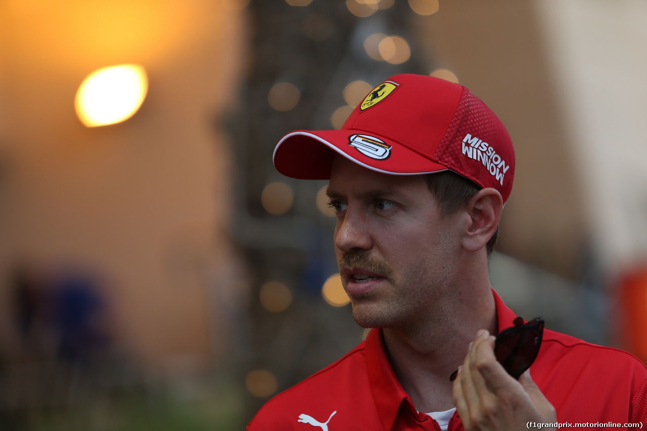 GP BAHRAIN, 28.03.2019- Sebastian Vettel (GER) Ferrari SF90