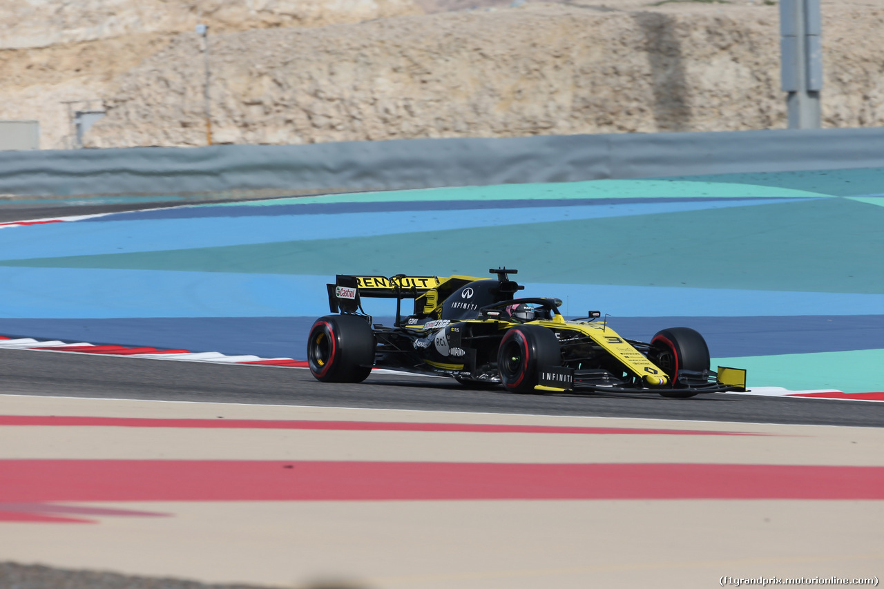 GP BAHRAIN, 30.03.2019- Prove Libere 3, Daniel Ricciardo (AUS) Renault Sport F1 Team RS19