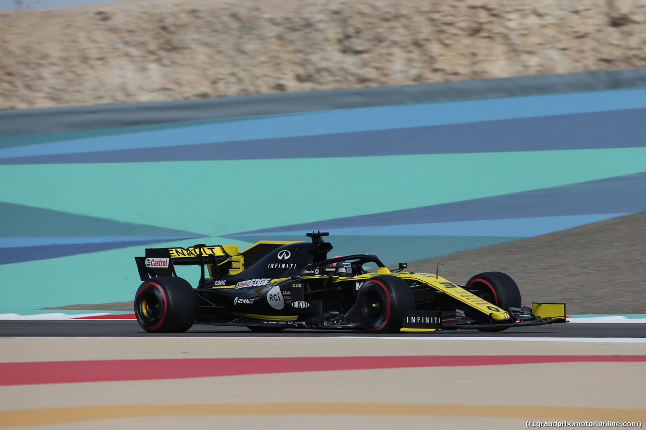 GP BAHRAIN, 30.03.2019- Prove Libere 3, Daniel Ricciardo (AUS) Renault Sport F1 Team RS19