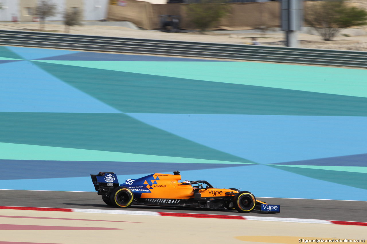 GP BAHRAIN, 30.03.2019- Prove Libere 3, Carlos Sainz Jr (ESP) Mclaren F1 Team MCL34