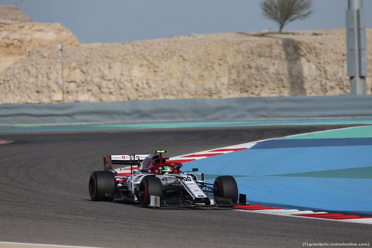 GP BAHRAIN, 30.03.2019- Prove Libere 3, Antonio Giovinazzi (ITA) Alfa Romeo Racing C38