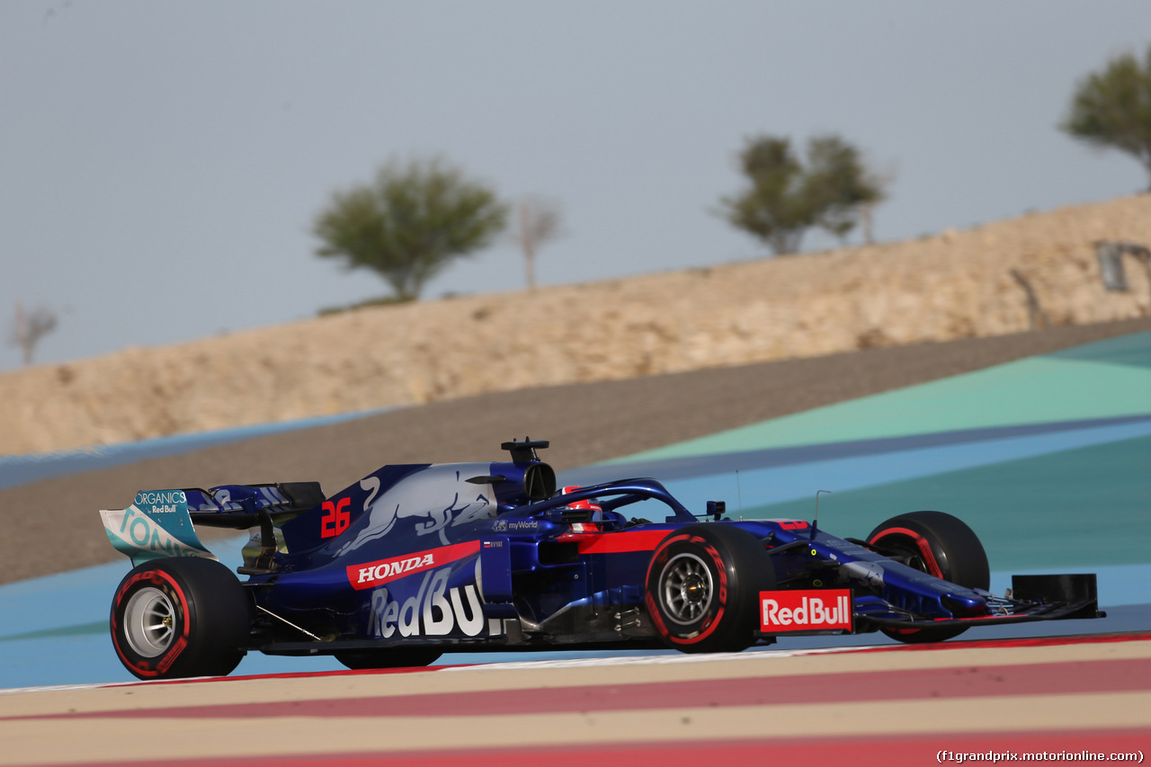 GP BAHRAIN, 30.03.2019- Prove Libere 3, Daniil Kvyat (RUS) Scuderia Toro Rosso STR14