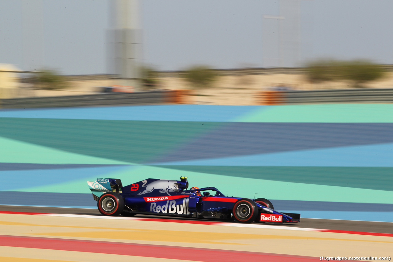 GP BAHRAIN, 30.03.2019- Prove Libere 3, Alexader Albon (THA) Scuderia Toro Rosso STR14
