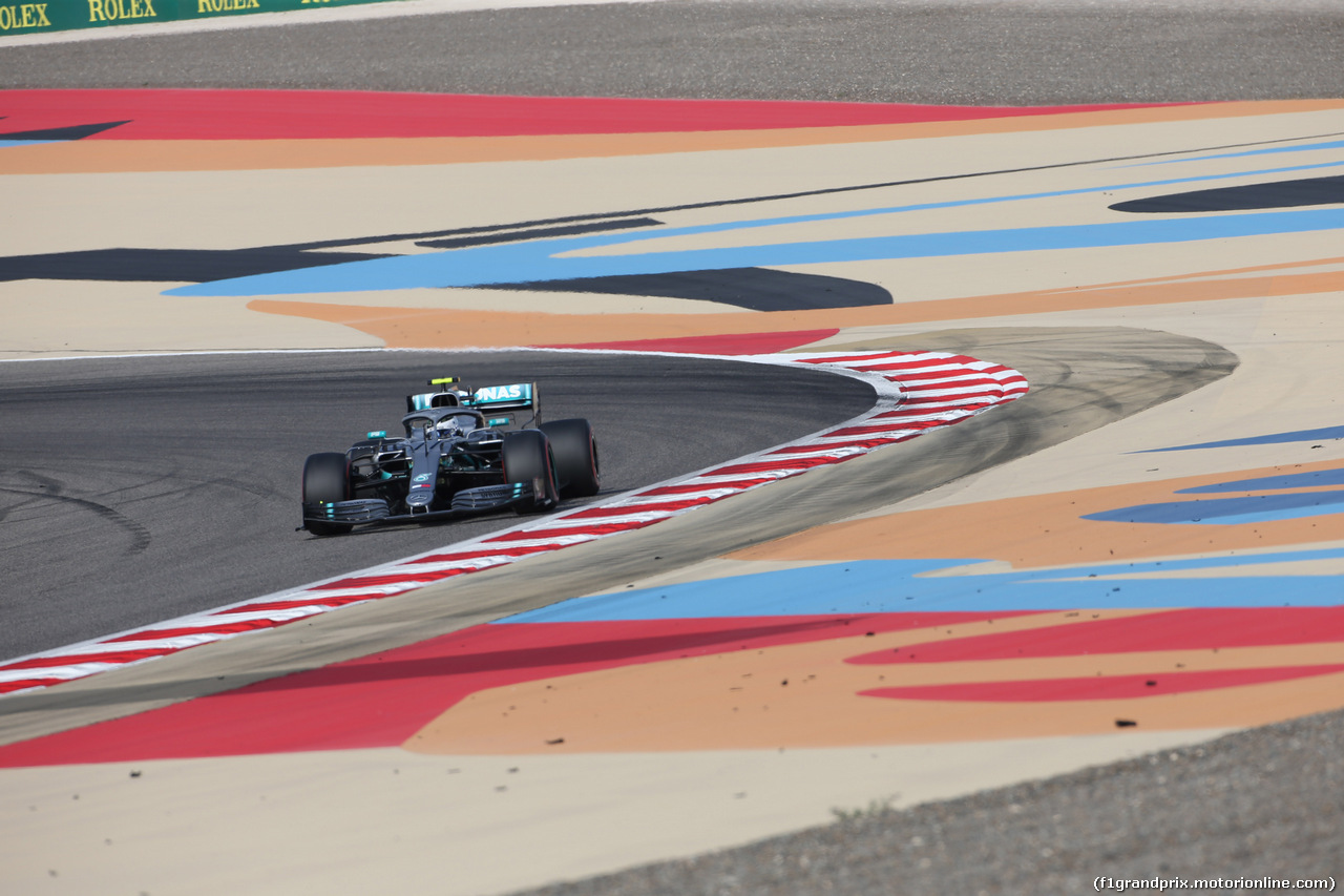 GP BAHRAIN, 30.03.2019- Prove Libere 3, Valtteri Bottas (FIN) Mercedes AMG F1 W10 EQ Power