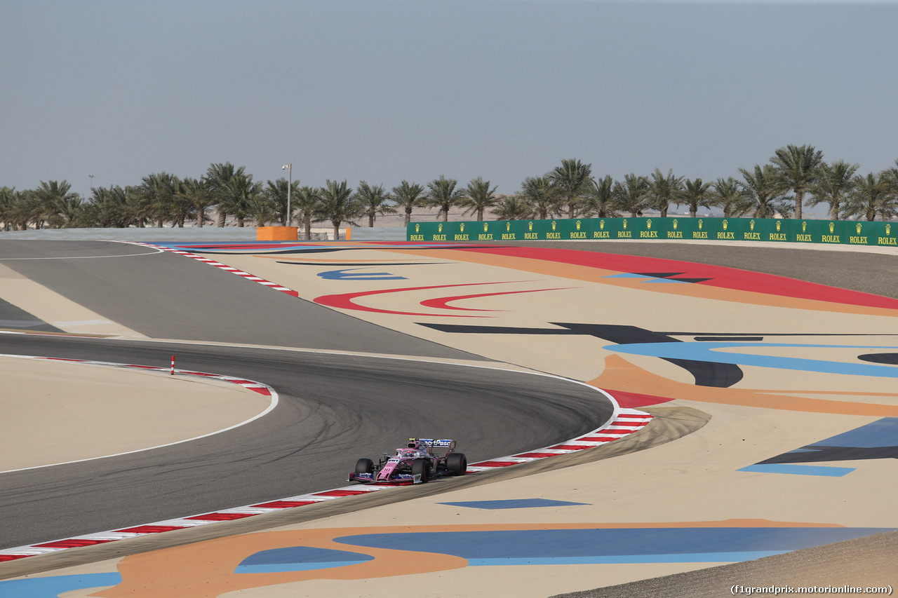 GP BAHRAIN, 30.03.2019- Prove Libere 3, Lance Stroll (CDN) Racing Point F1 RP19